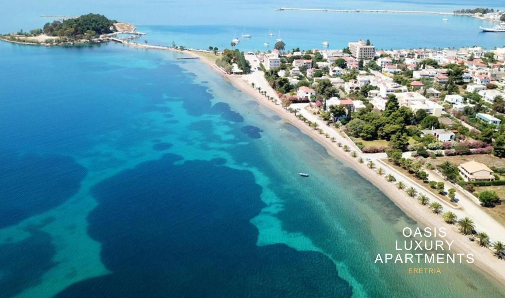 Oasis Luxury Apartments Erétria Kültér fotó